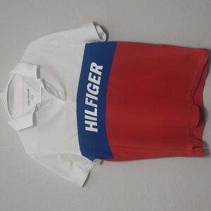 Polo red white blue Tommy Hilfiger